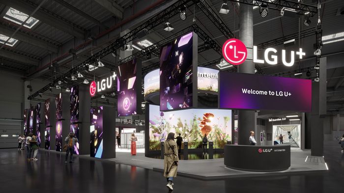 MWC 2026 LG유플러스 전시관 조감도.ⓒLG유플러스