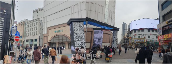 대구 번화가 중 한 곳인 동성로 전경 ⓒ데일리안 김민석 기자