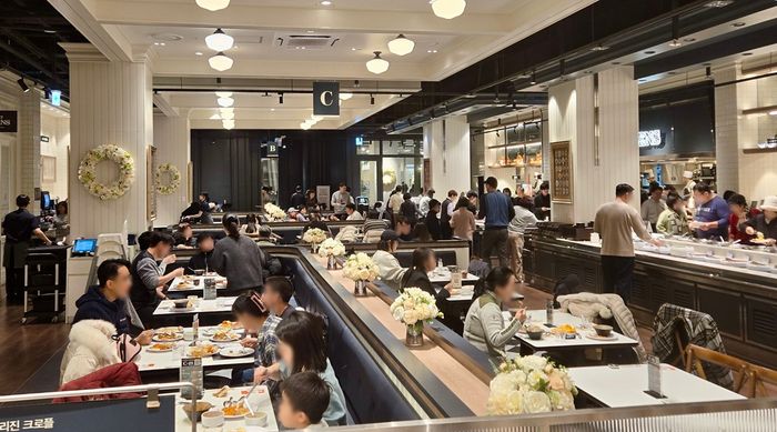 애슐리퀸즈 구의이스트폴점.ⓒ이랜드이츠