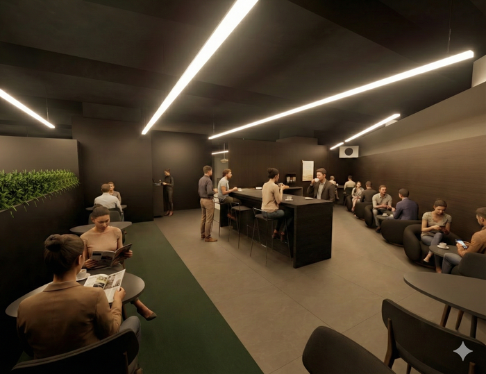 분당서현점 고객 라운지(참고 렌더링 이미지)ⓒ㈜라이프스타일프로젝트