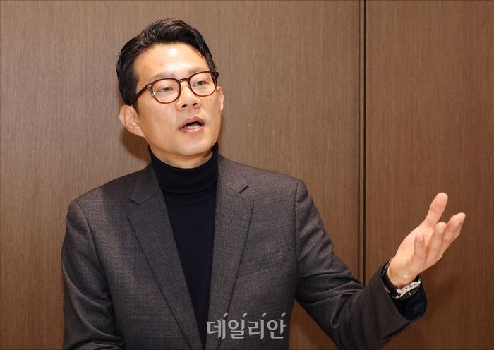 박대기 포항시장 출마예정자가 지난 4일 오전 서울 여의도의 한 카페에서 데일리안과 인터뷰를 하고 있다. ⓒ데일리안 홍금표 기자