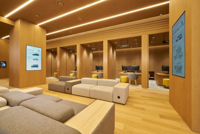 정비 서비스 리셉션 ⓒ기아