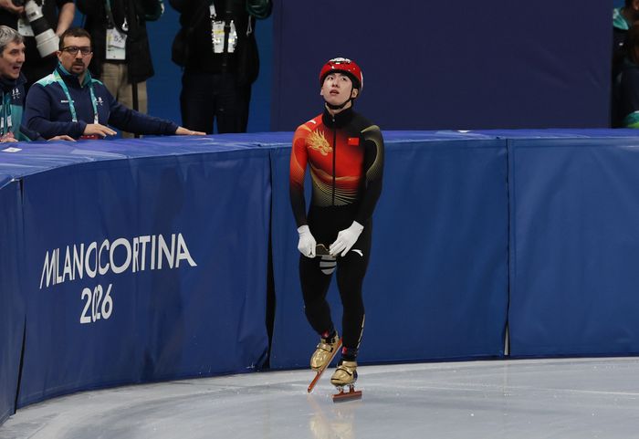 무관에 그친 린샤오쥔. ⓒ 연합뉴스