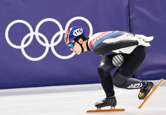 황대헌 은메달. ⓒ 뉴시스