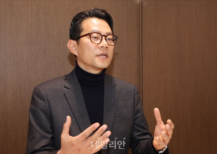 박대기 포항시장 출마예정자가 지난 4일 오전 서울 여의도의 한 카페에서 데일리안과 인터뷰를 하고 있다. ⓒ데일리안 홍금표 기자