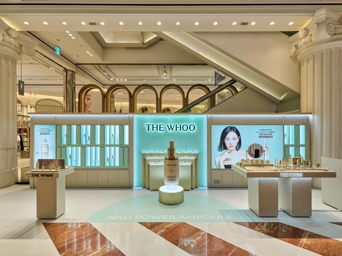 LG생활건강_더후 더 시크릿 오브 NAD 팝업스토어 전경. ⓒLG생활건강