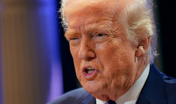 도널드 트럼프 미국 대통령이 20일 워싱턴DC 백악관에서 기자회견을 하고 있다. ⓒ로이터/연합뉴스