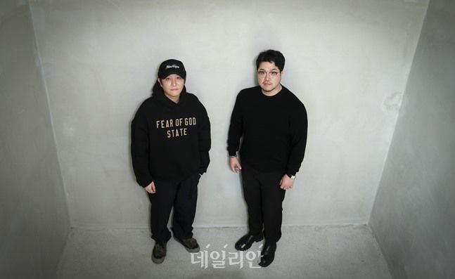 하울엔터테인먼트 최규성 대표(왼쪽)와 상승현 부대표 ⓒ데일리안 방규현 기자