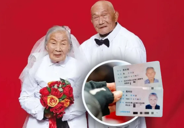 정확히 같은 날짜에 태어난 중국의 102세 부부가 오랜 세월 건강을 유지해온 삶의 방식을 공개해 화제를 모으고 있다. 사진=SCMP