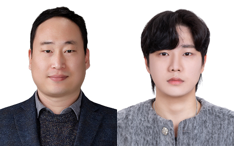 박영준 교수(왼쪽)과 옥유성 박사과정생.