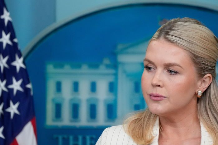 캐롤라인 레빗 백악관 대변인. 사진=AP 연합뉴스