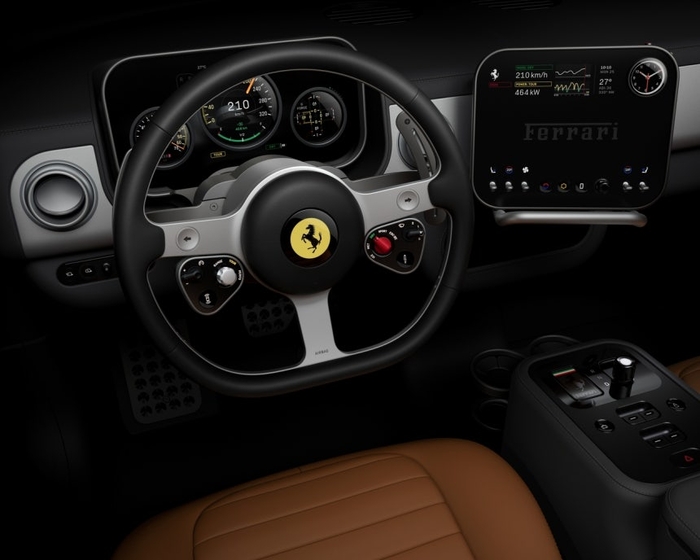 Ferrari Unveils ‘Ferrari Luce’: The Brand’s First Electric Sports Car for 2024