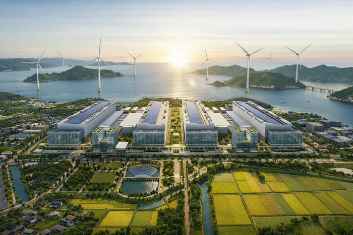 반도체 후보지 조감도