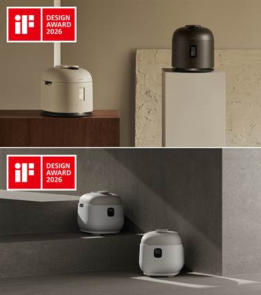 쿠첸 'iF 디자인 어워드 2026' 수상작