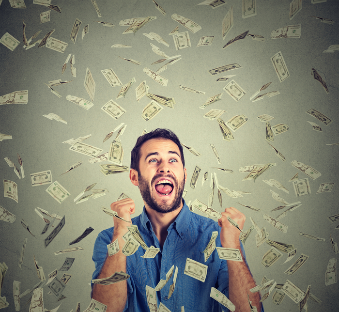 미국에서 한 남성이 22년간 똑같은 번호로 복권을 구매해 온 끝에 결국 350만 달러(약 51억원)에 달하는 1등 상금을 거머쥐었다. 사진=게티이미지