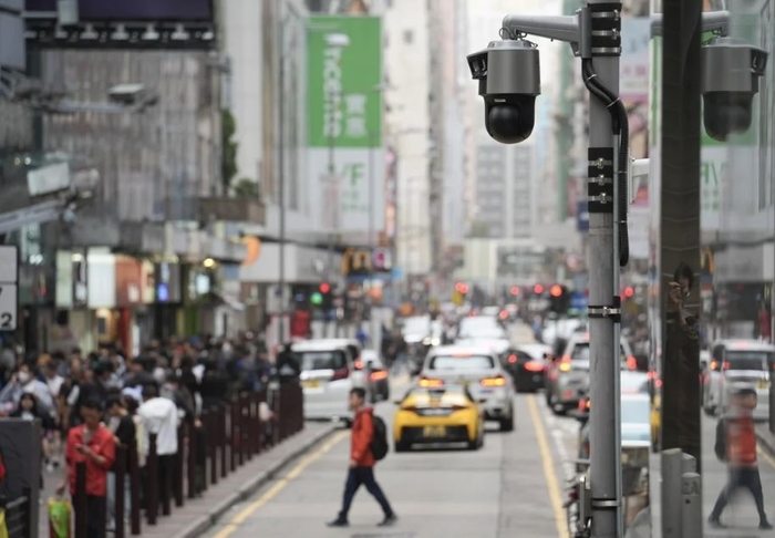 홍콩 경찰이 올해 안에 시내 CCTV에 안면인식 기능을 도입하는 방안을 추진한다. 사진=SCMP