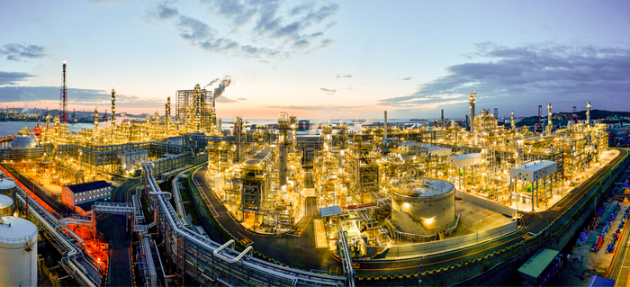 에쓰오일 공장 전경. 에쓰오일