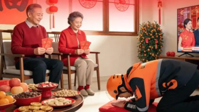 중국 업체가 홍보한 세배 대행 서비스. 사진=엑스