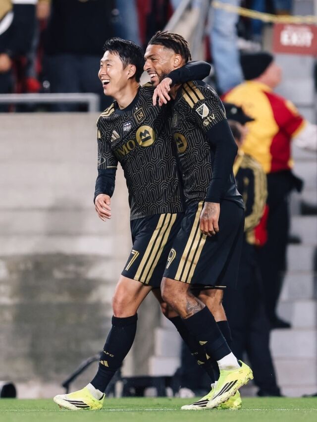 손흥민, 데니스 부앙가./LA FC