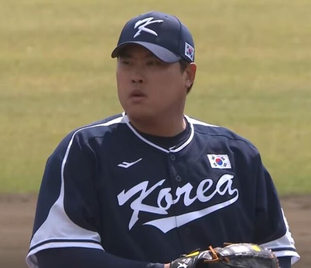 WBC 대표팀 류현진./KBO