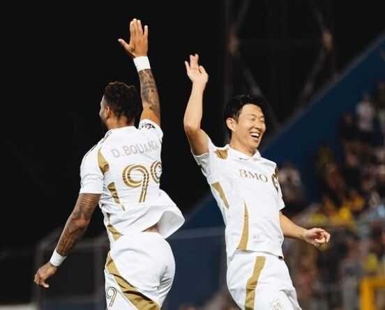 손흥민과 데니스 부앙가/LA FC