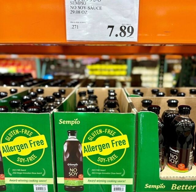 Sempio’s Pea Soy Sauce Launches in 45 Costco Stores: A Safe Choice for Soy Allergy Sufferers!