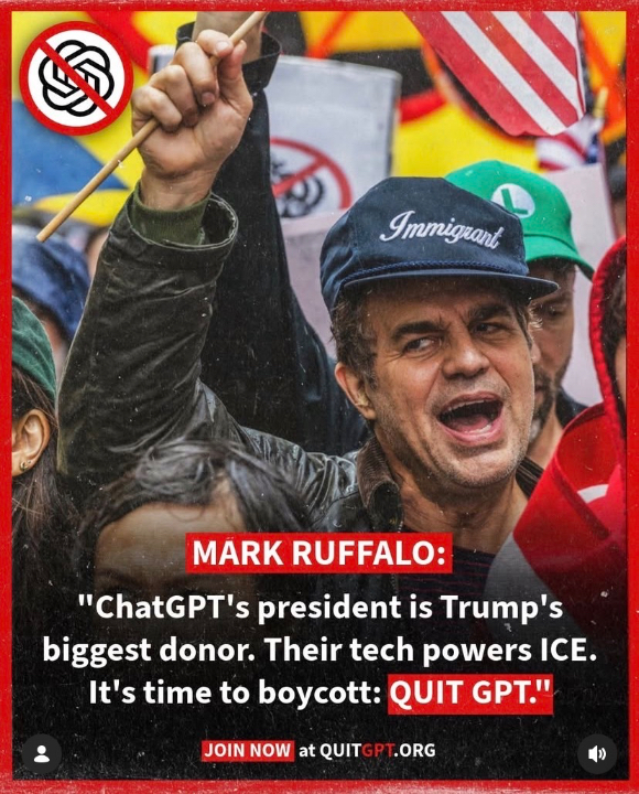 引用:Instagram@markruffalo
