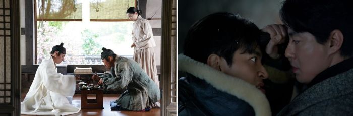 왼쪽부터 장항준 감독의 '왕과 사는 남자'와 류승완 감독의 '휴민트'. 사진제공=쇼박스·NEW