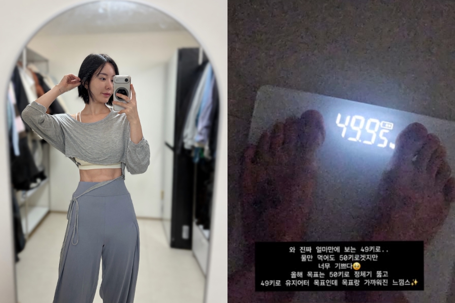 引用：イ・ソラのInstagramアカウント