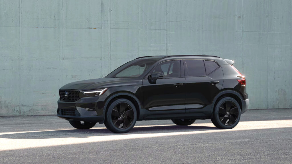 &nbsp;  XC40 Black Edition / Source: Volvo