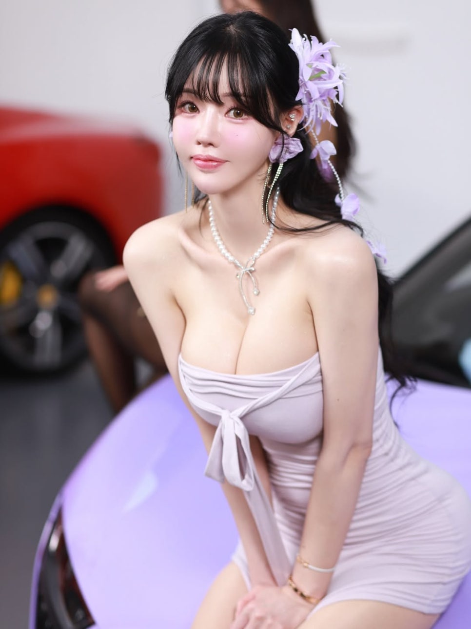 How Min Hanna’s Lavender-Themed Photoshoot Redefines Elegance and Beauty