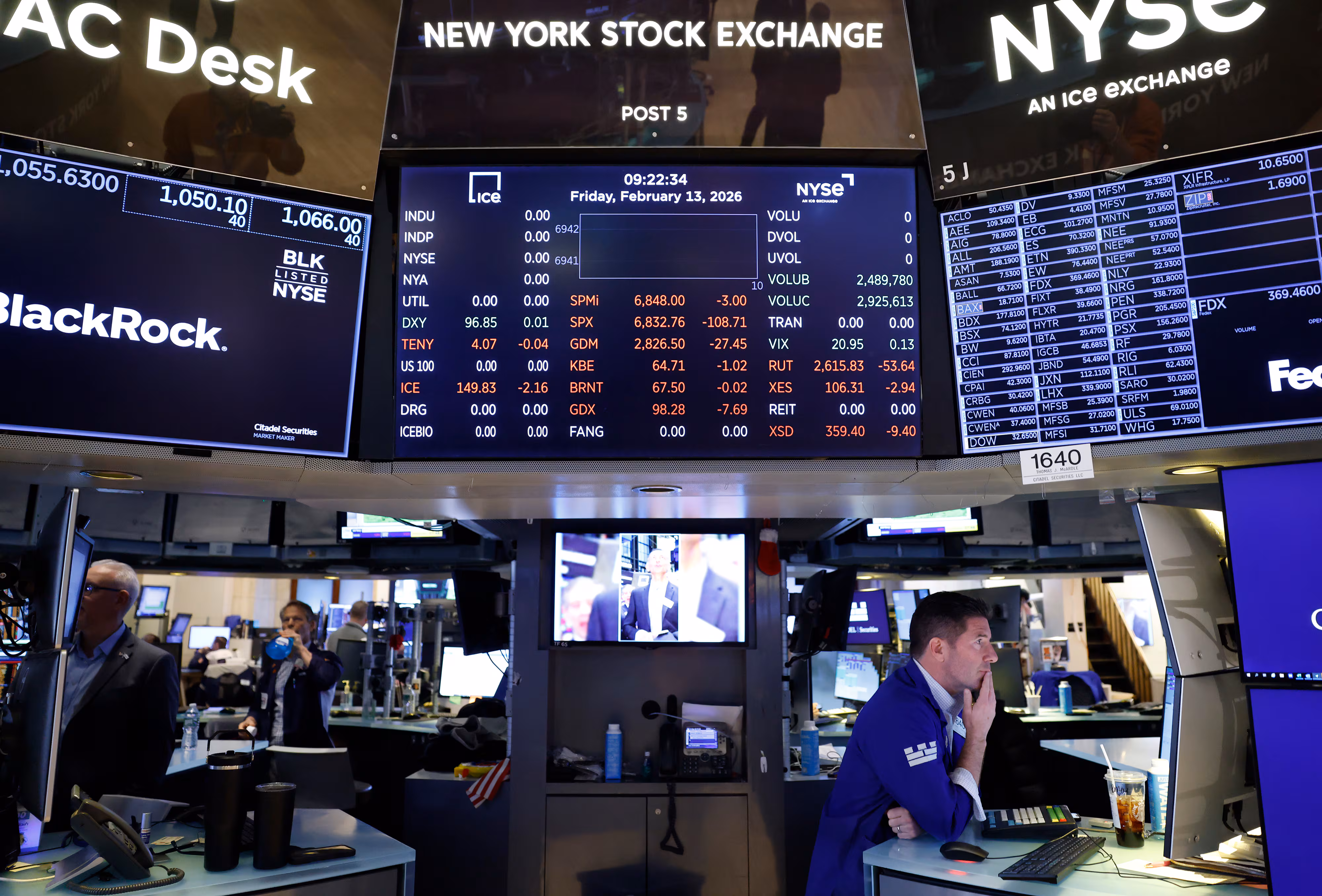 뉴욕증권거래소. /UPI 연합뉴스