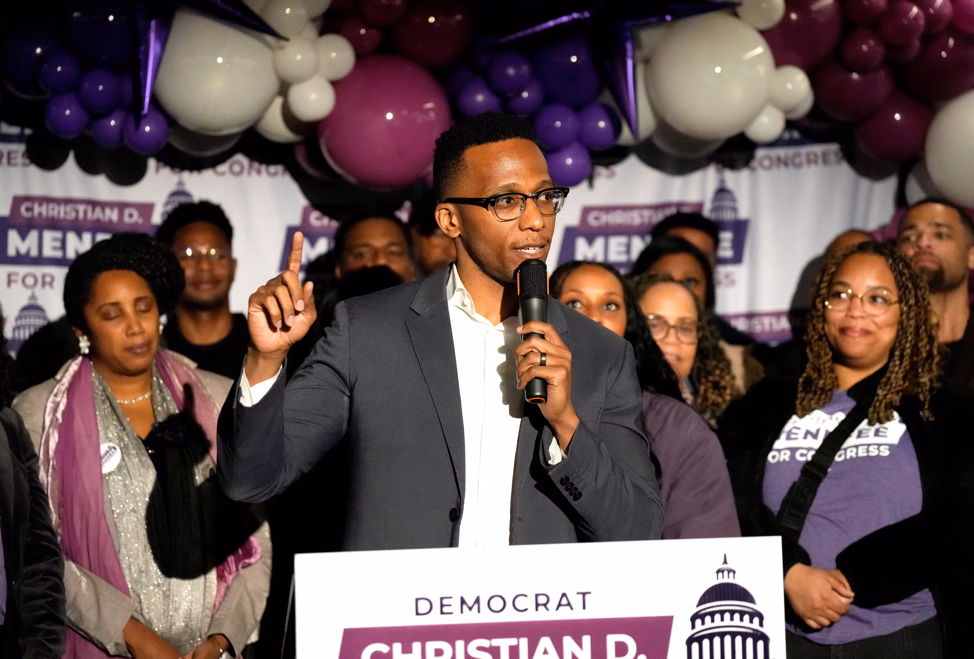 美텍사스주 연방 하원의원에 당선된 메네피 / AP=연화