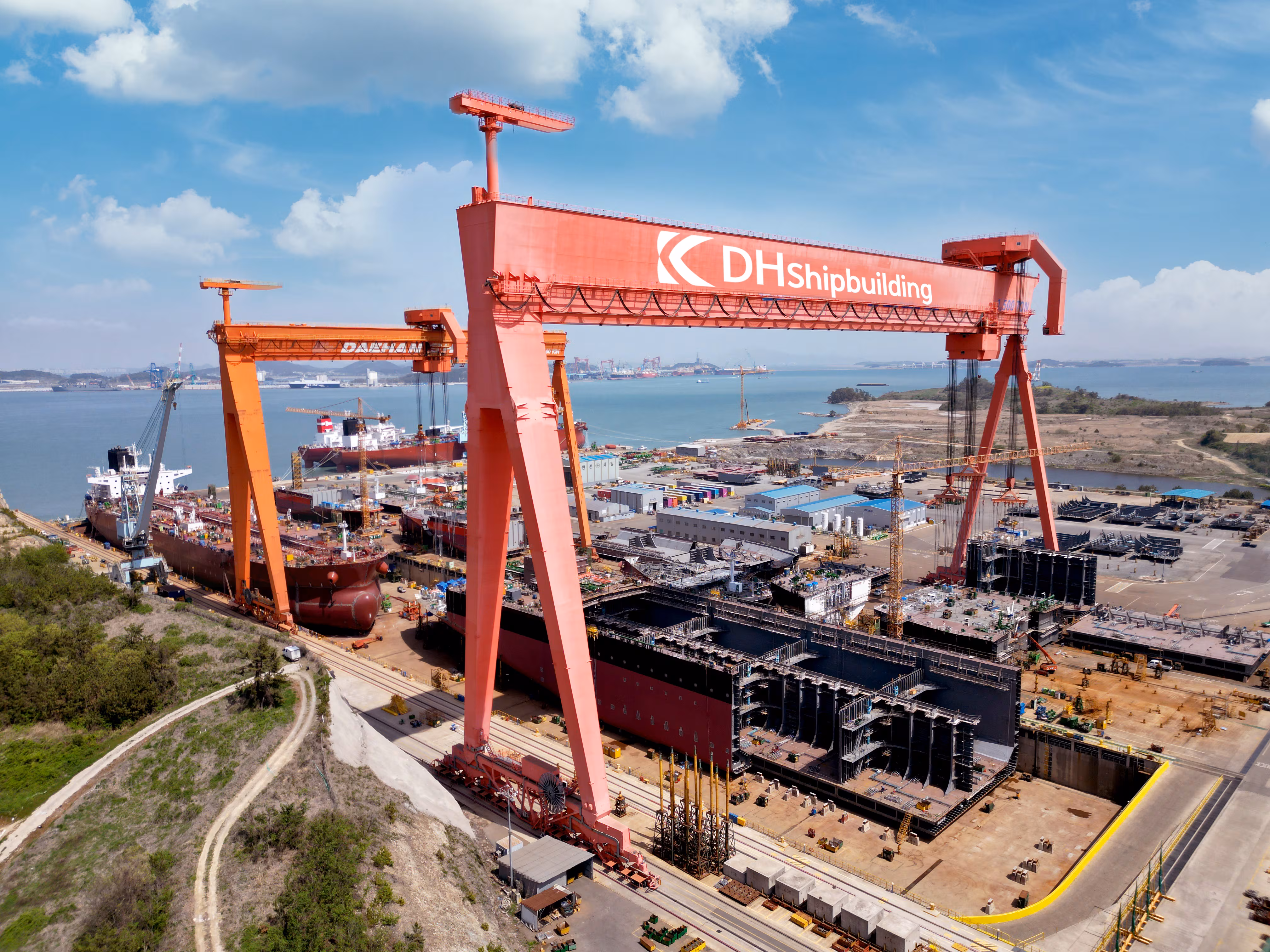 전남 해남군 화원면에 자리한 대한조선. /대한조선 제공