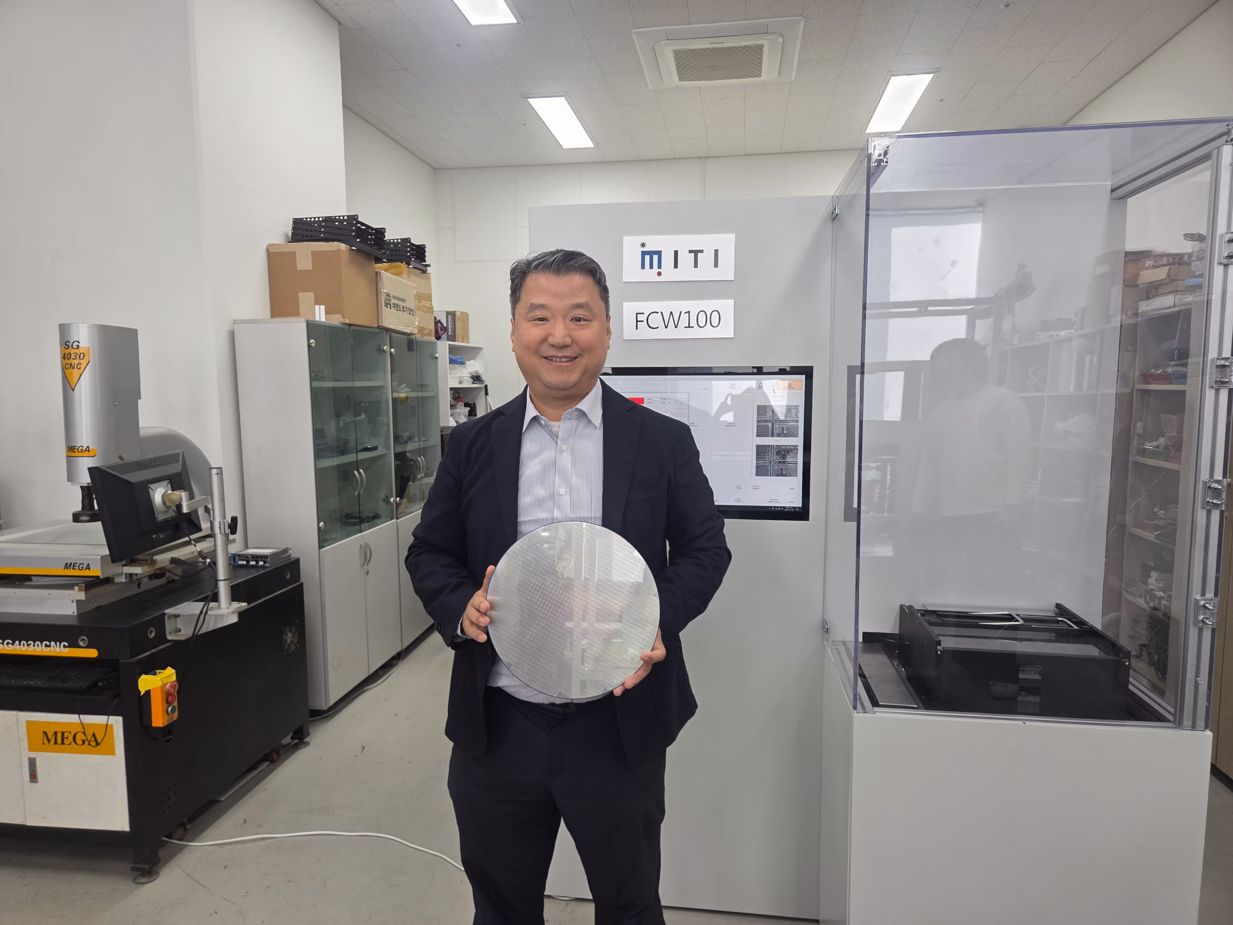 지난달 19일 경기도 안양 본사에서 만난 이석준 아이티아이 대표./최효정 기자