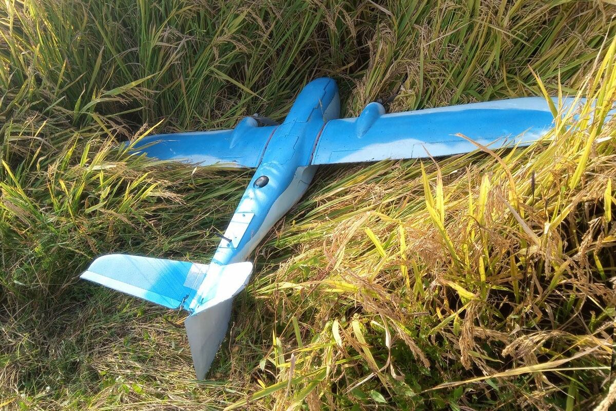 북한 노동당 기관지 노동신문에 실린 북한 침투 남한 무인기의 모습. /뉴스1