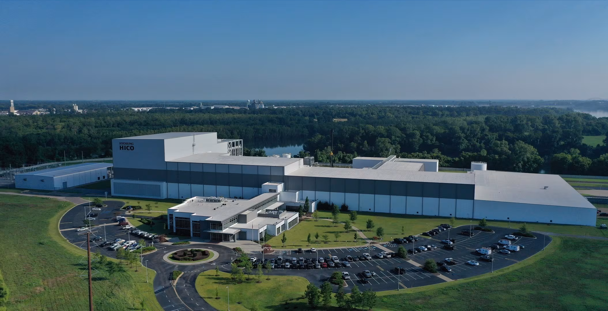 효성중공업 미국 테네시주 멤피스 초고압변압기 공장 전경/효성그룹 제공