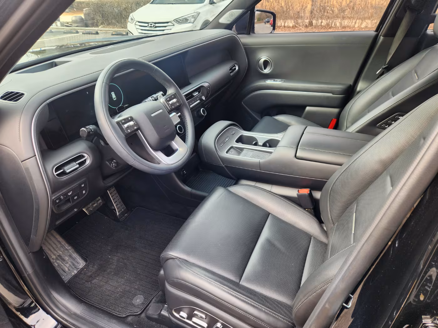 팰리세이드 하이브리드의 1열. /진상훈 기자