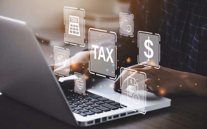 세금 및 자산 관련 그래픽