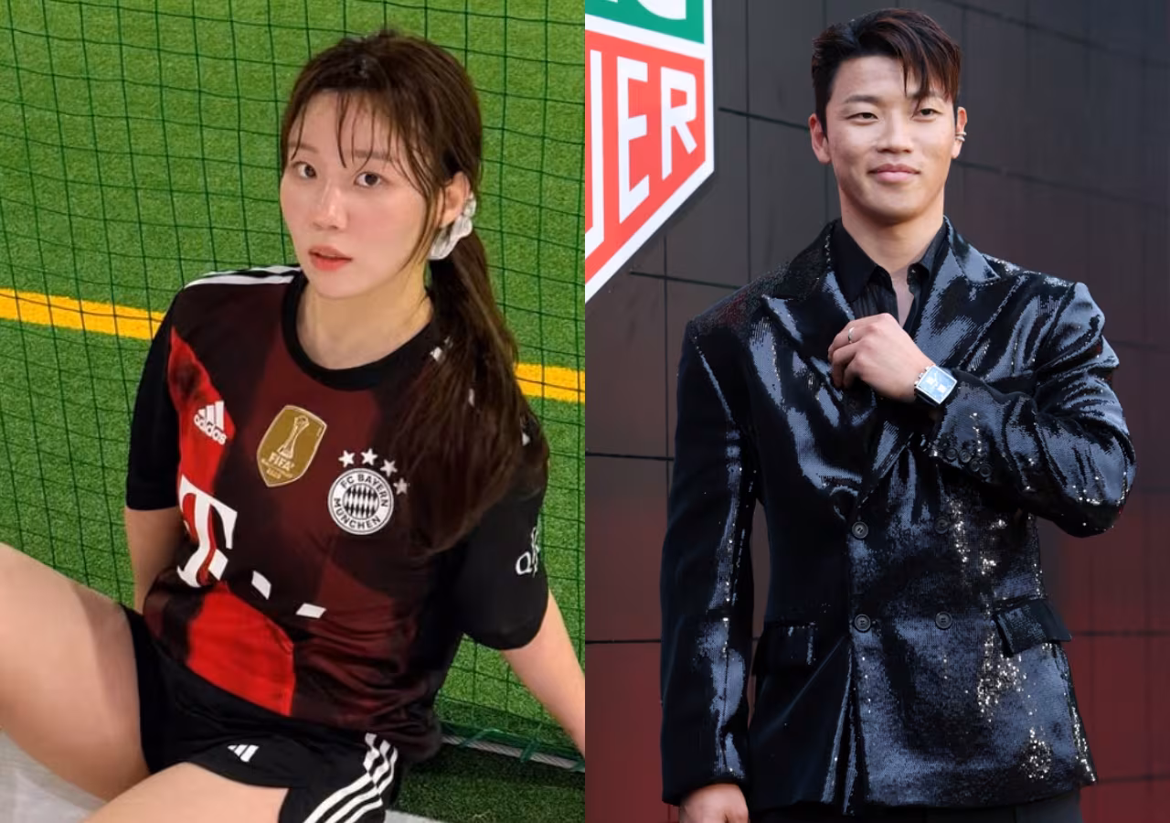 황희정(왼쪽)과 황희찬./인스타그램, 뉴스1