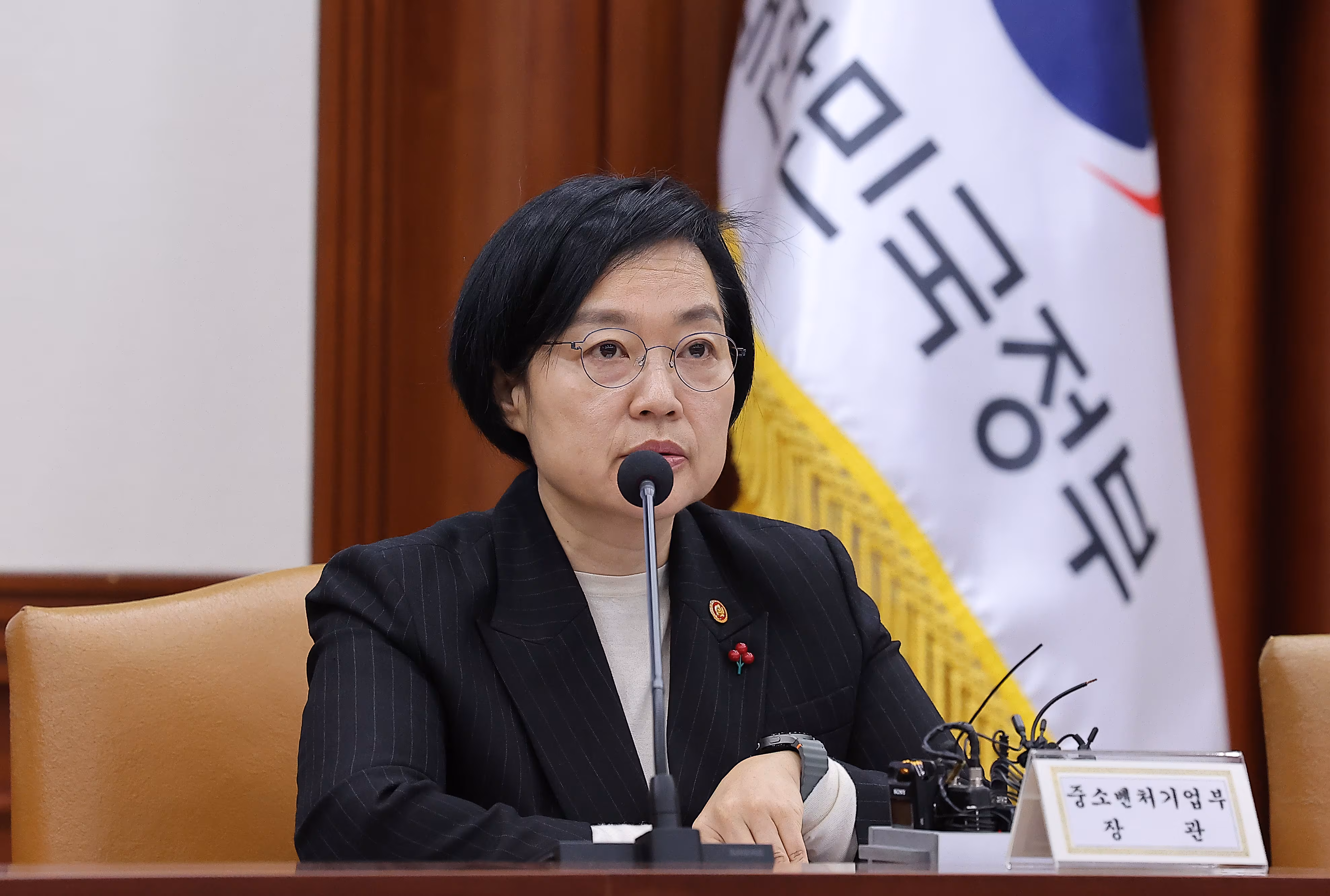 한성숙 중소벤처기업부 장관. /뉴스1 