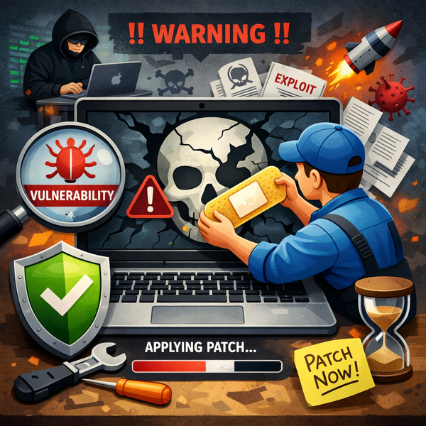 심각도가 높은 취약점을 패치하지 않을 경우 공격에 악용될 수 있어 신속한 업데이트가 필요하다. / 챗GPT 생성
