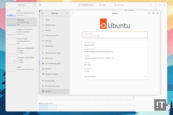 상대적으로 가벼운 시스템 요구사양도 리눅스 환경의 장점이다. / 권용만 기자