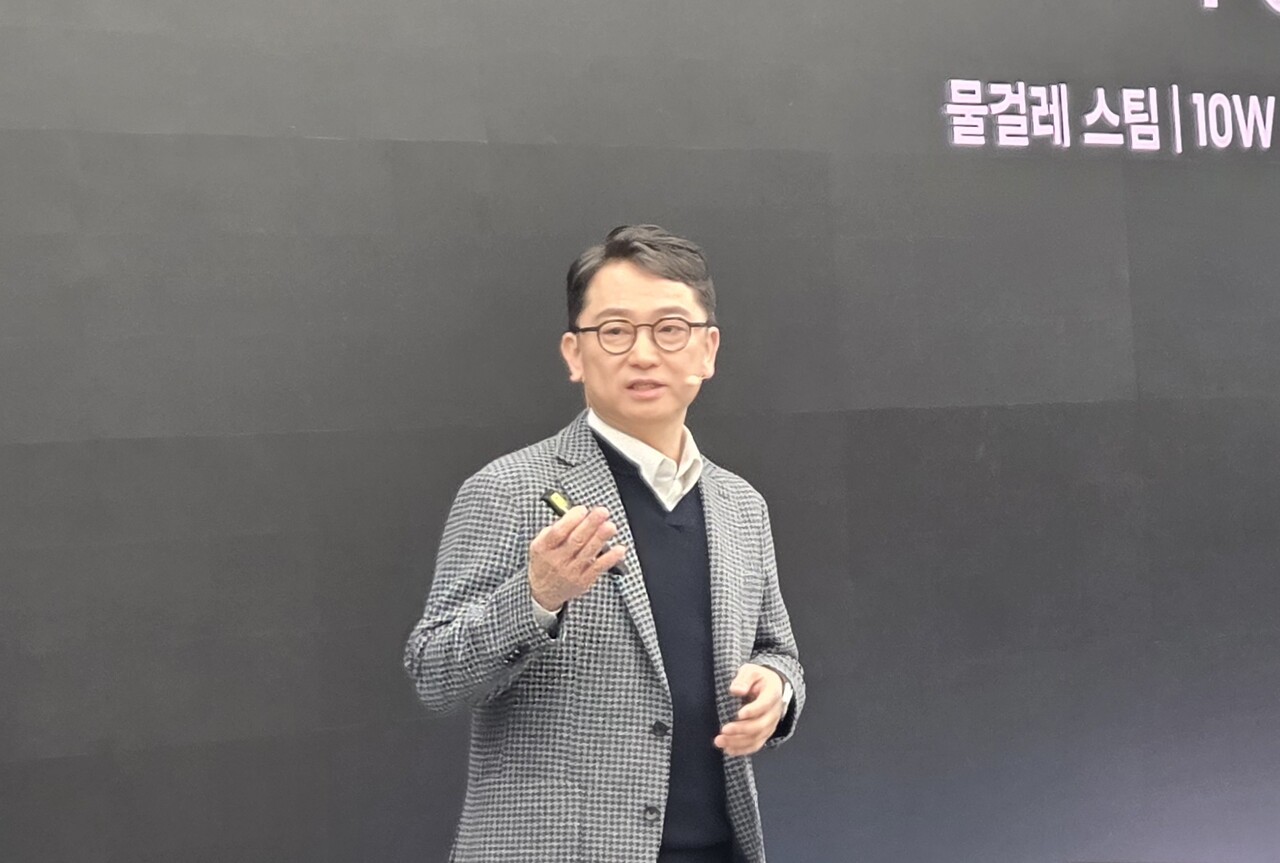 문종승 생활가전사업부 개발팀장(부사장)이 