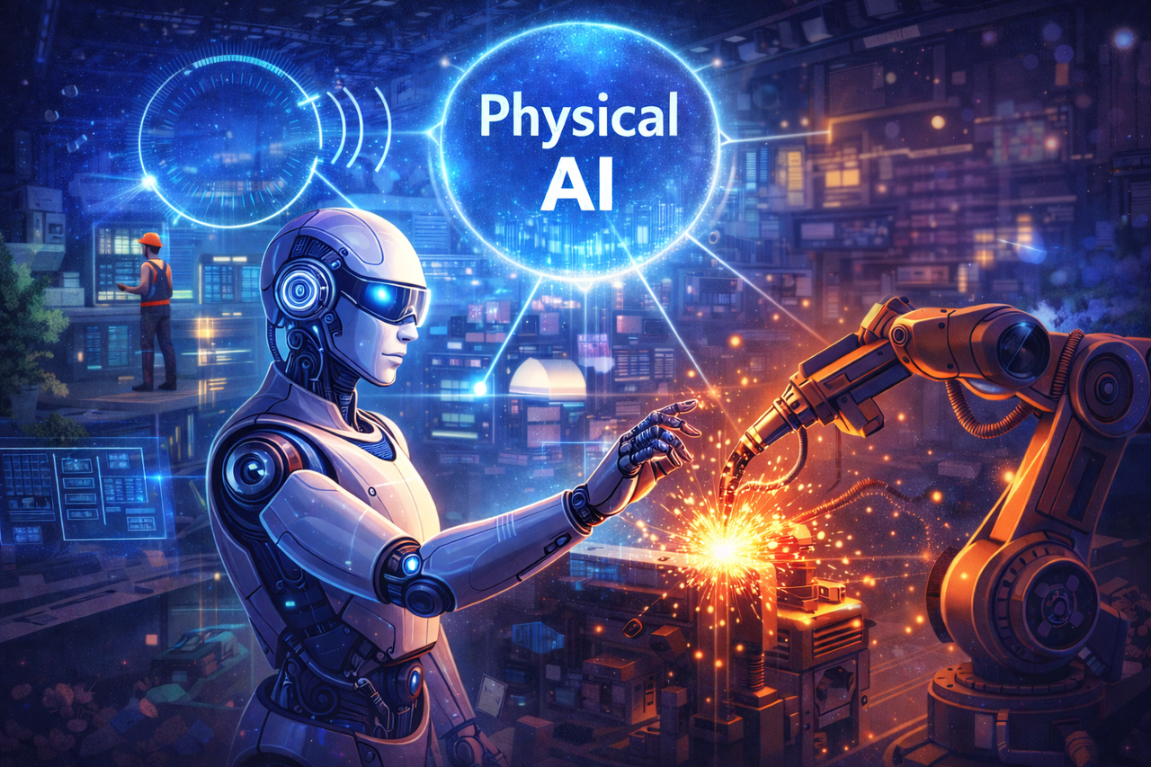 피지컬 AI 시대가 본격화 되고 있다. / 챗GPT 생성