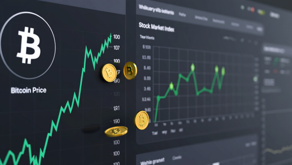 주식과 비트코인 [사진: Reve AI]
