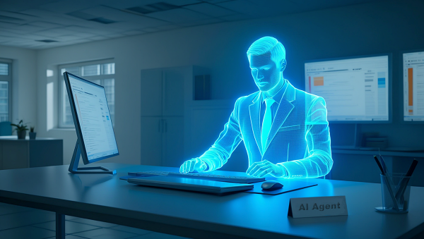 AI가 인간을 대체할 것이라는 전망이 확산되는 가운데, 실리콘밸리에서는 AI 에이전트의 높은 비용이 걸림돌이 될 수 있다는 지적이 나왔다 [사진: Reve AI]