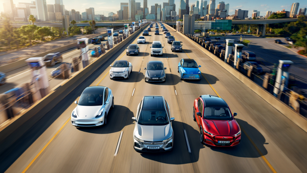 중고 전기차가 신차 대비 2000만원 이상 저렴한 가격에 거래되고 있다. [사진: Reve AI]