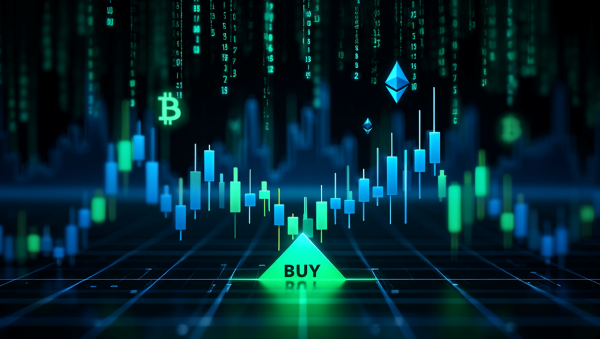 암호화폐 시장 하락 속 기회는 어떻게 포착해야 할까 [사진: Reve AI]