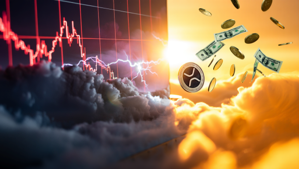 XRP는 하락세에 들어섰지만, 이를 오히려 '저가 매수 기회'로 보고 있는 고래들이 있다. [사진: Reve AI]